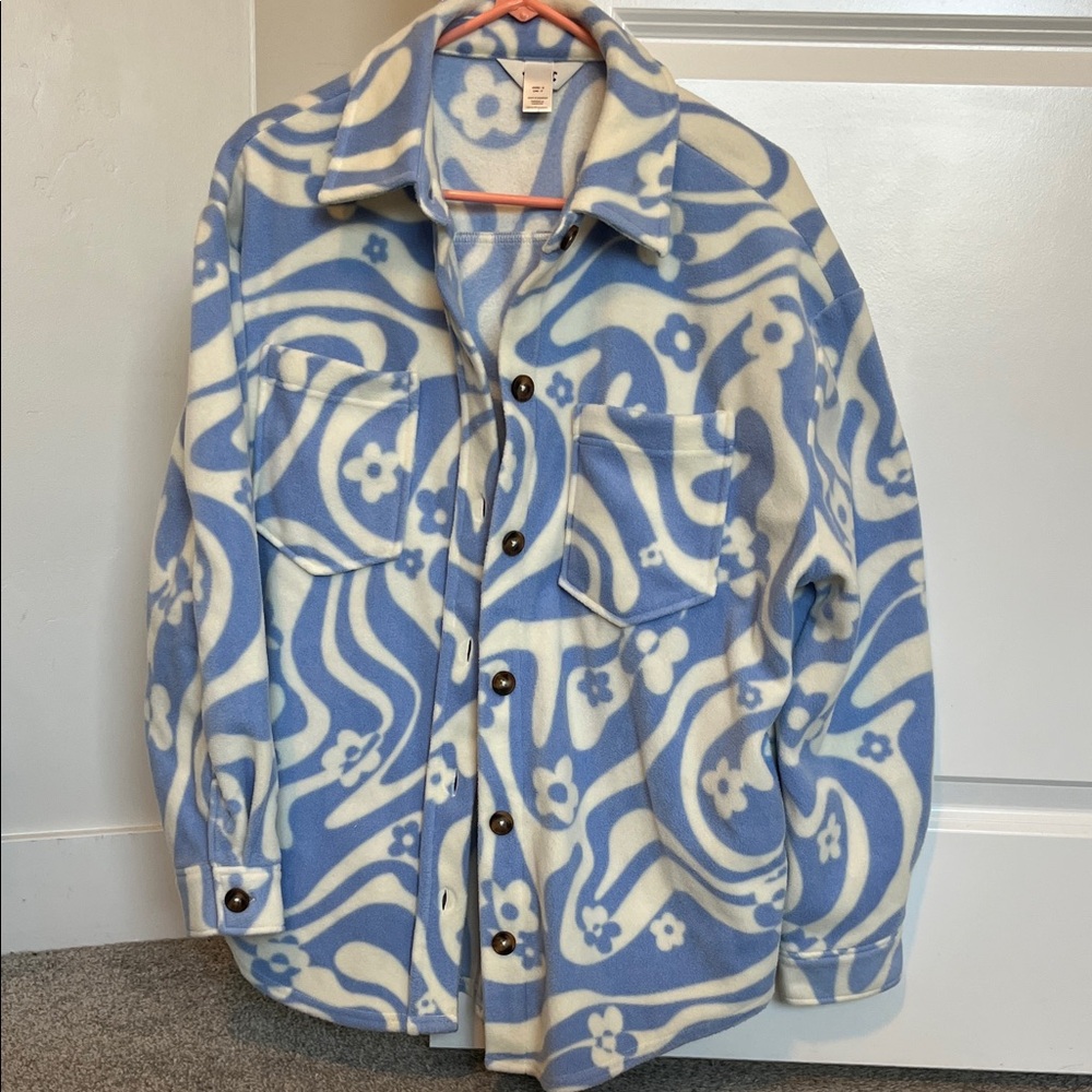 Billabong fleece button down